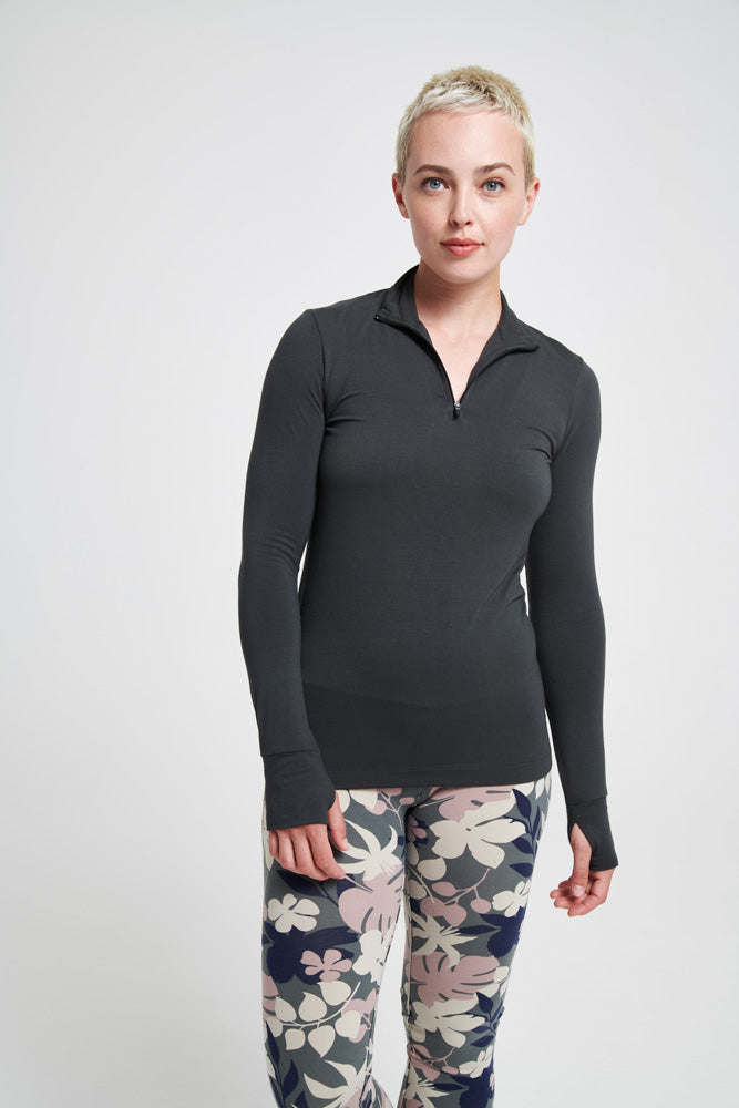Grey Asquith Base layer ideal loungewear or for the warm up at the gym