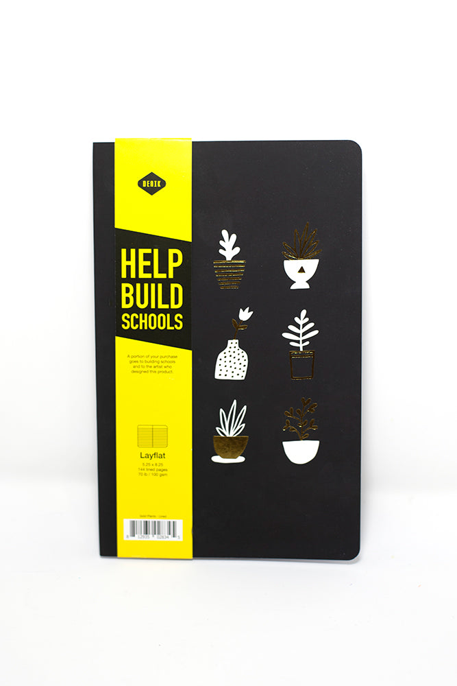 Help Build Schools Plant Notepad