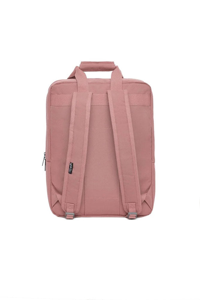Pink backpack back