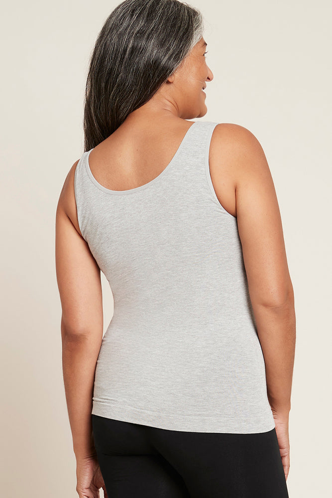 Boody marl grey womans soft sustainable tank top 