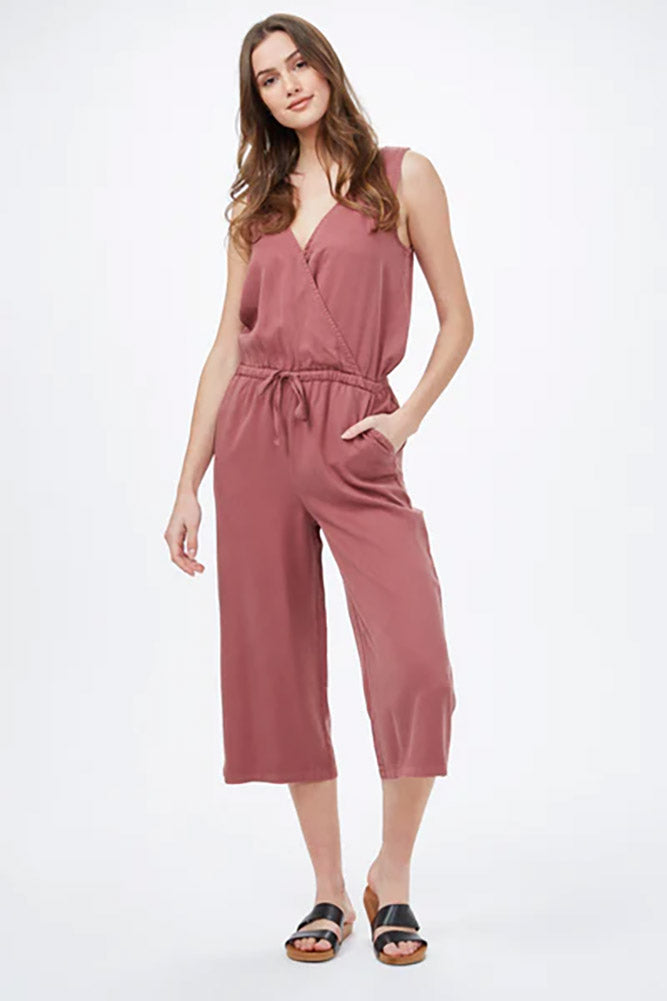 Pink Tencel Jumpsuit 