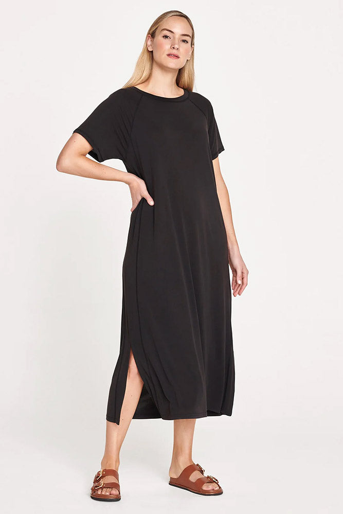 modal t shirt dress Maxi T-Shirt Dress for Tall Women