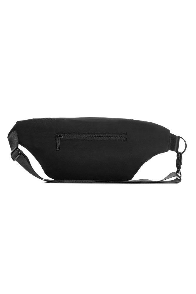 Crossbody tech small bumbag Lefrik style with reflective detail