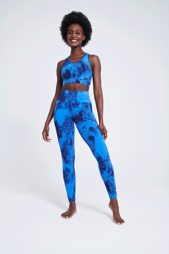 Asquith blue Flow With It Leggings bamboo and organic cotton yoga pants