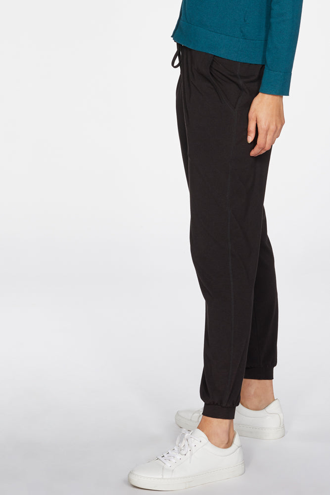 thought black bamboo emerson jogger