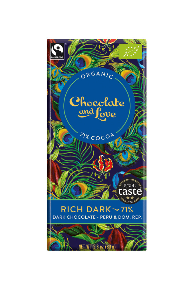 Rich Dark Chocolate from Chocolate and Love