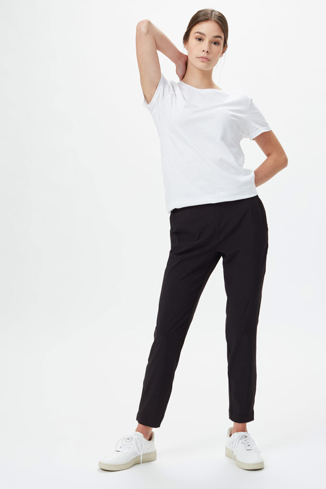 tentree lightweight destination pant black ethical clothing