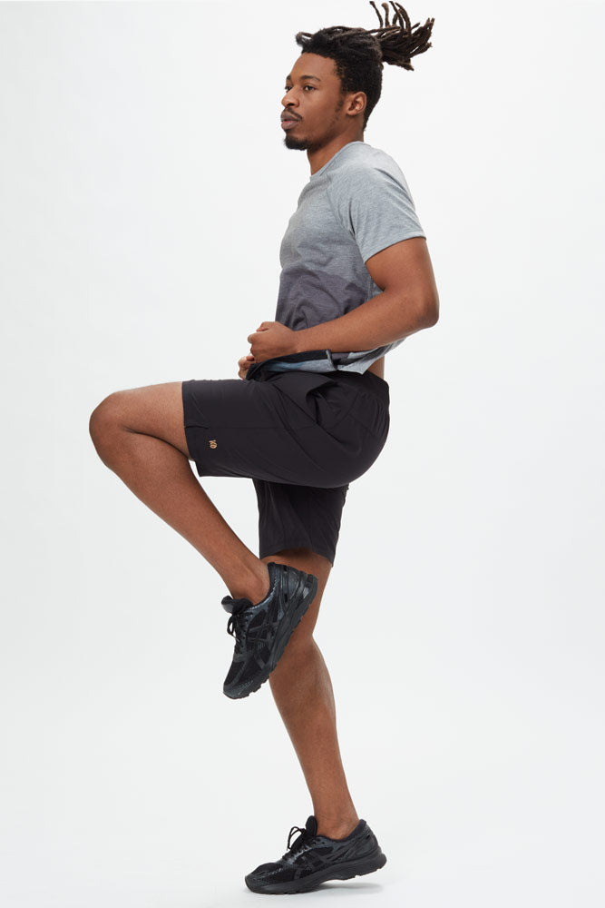 black destination agility shorts mens running shorts eco sportswear