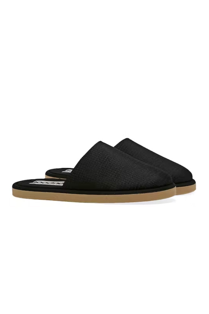 One pair of Black House Slippers