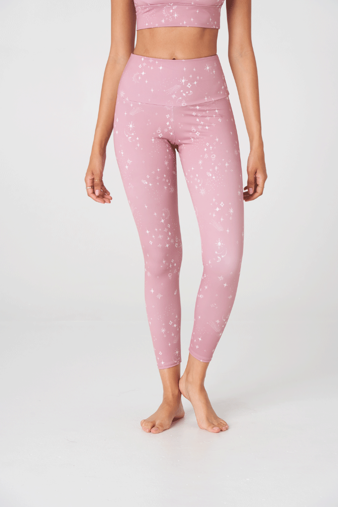 Pink Moonstruck High Rise Leggings Onzie sports leggings 