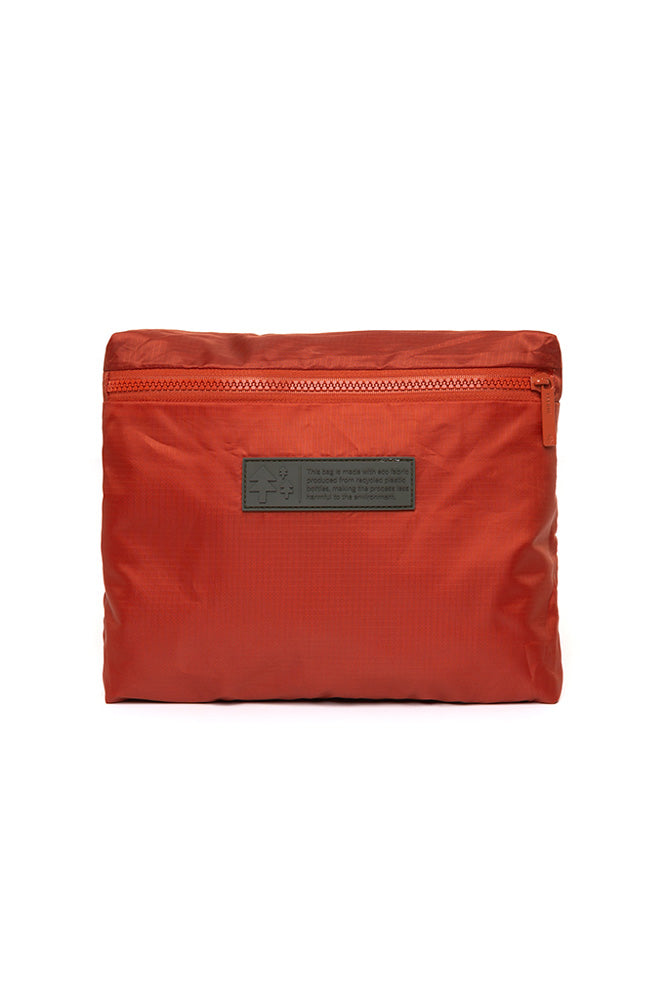 Foldaway pocket backpack rust lefrik waterproof bag with handles