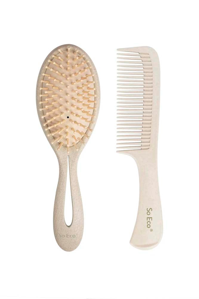 So Eco Biodegradable Hair Brush Set
