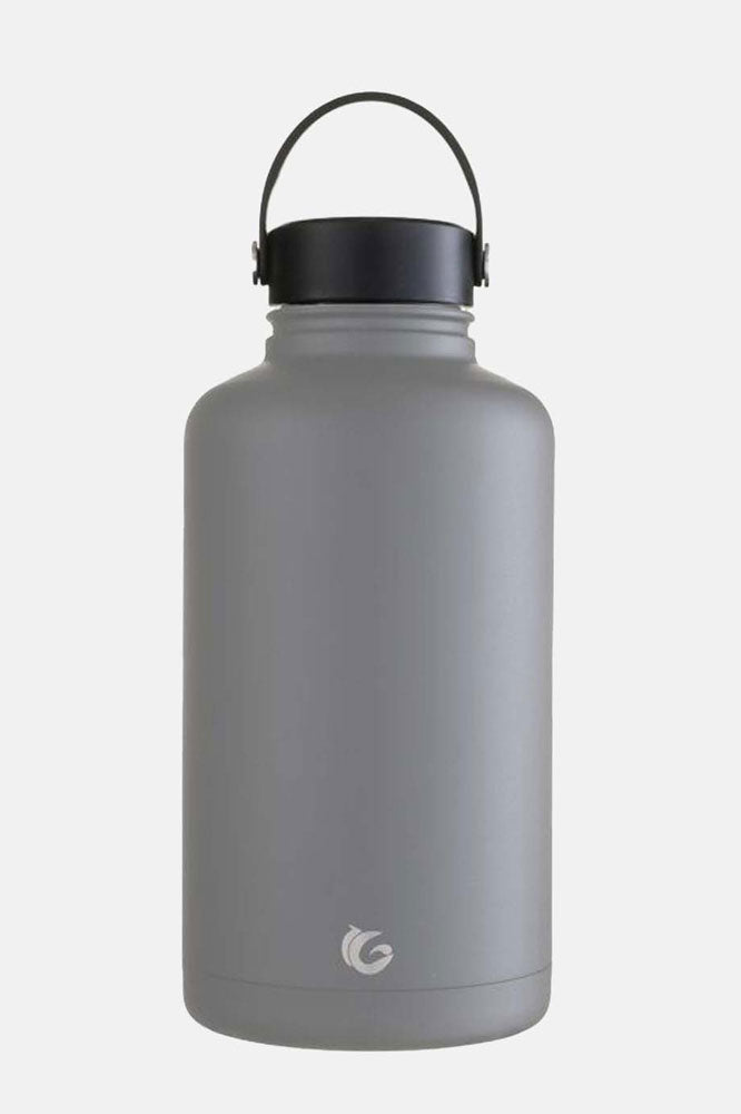 2 Litre 64 oz Epic grey Thunder Stainless Steel Insulated Canteen One Green Bottle