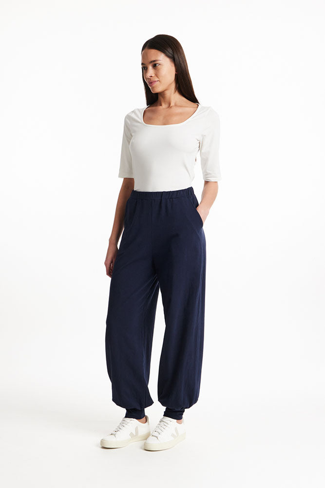 Cuffed GOTS cotton trousers from People Tree 
