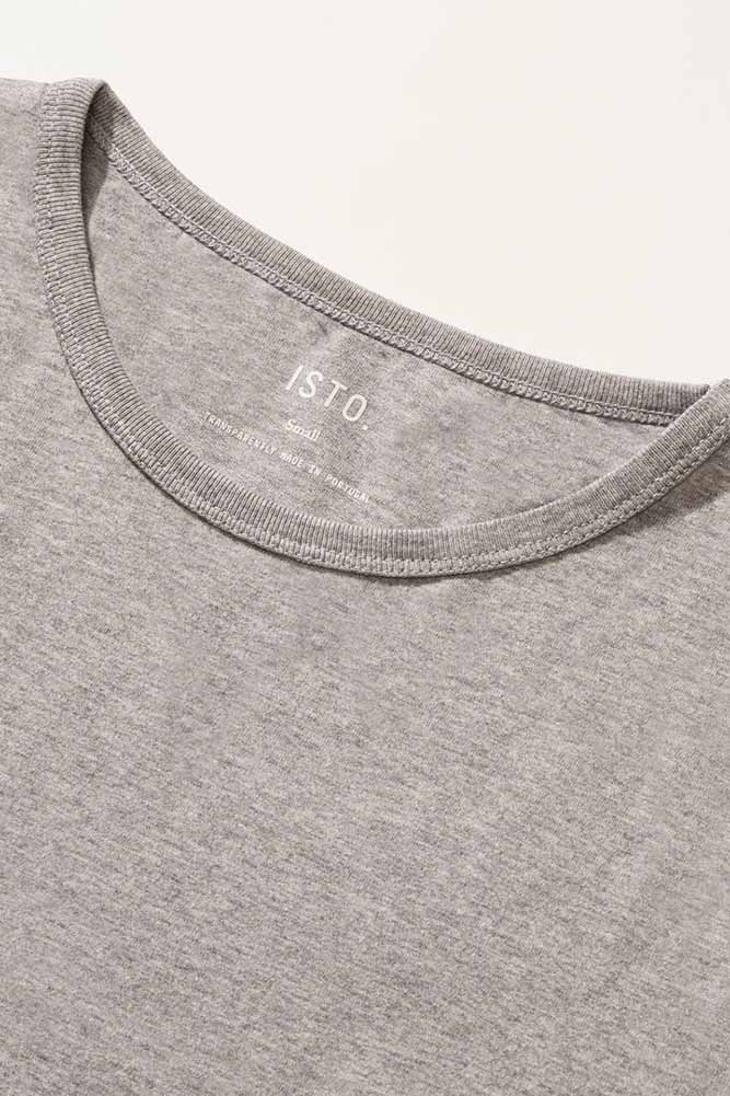 Organic Cotton tshirt Grey from ISTO